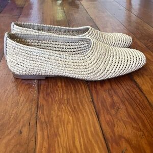 Zara women’s woven flats